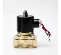 JGZRVYTMW Elettrovalvola in Ottone normalmente Chiusa da 1/8" 1/4" 1/2" 3/4" 1" 2" Elettrovalvola elettrica 220V 24V 12V 24VAC for Acqua, Olio e Aria(45661,EPDM-SEAL-24VAC)