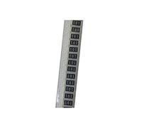 Jgzwlkj Resistore 100pcs / Lot 2512 Resistore di Chip SMD 100 Ohm 100R 101 1W 5% Resistenza in Chip (Resistance : 100R)