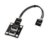 Jgzzmxuq Adattatore scheda madre, adattatore hard disk, doppia USB 3.1, presa anteriore Key-A tipo E a USB 2.0 9 pin