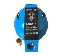 Jgzzmxuq AOK20B - Valvola di scarico, accessori galleggianti automatici Dn15, 20 bar per compressore d'aria