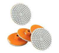 Jgzzmxuq Disco integrato per rifiniture e lucidatura, per levigatrice per pavimenti in cemento pietra e marmo, durevole