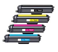 Jhaan TN-243CMYK TN247 Compatibili con Brother TN247 TN-243CMYK Multipack Toner Brother DCP-L3550CDW MFC-L3730CDN HL-L3210CW MFC-L3750CDW HL-L3230CDW HL-L3270CDW (Nero Ciano Giallo Magenta, 4 Pack)