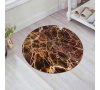 JHAOUNUK Morbido tappeto da bagno, 60 x 60 cm, texture in pietra di marmo come sfondo, antiscivolo, lavabile, morbido tappetino da bagno assorbente