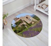 JHAOUNUK Tappetino da bagno ad asciugatura rapida, tappetino assorbente per la casa, fondo antiscivolo in gomma, facile da pulire, tappetino da bagno per doccia, vista esterna di una casa in Provenza
