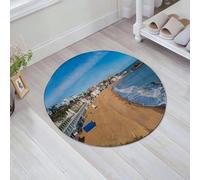 JHAOUNUK Tappeto Bagno Super Assorbente Tappetino per Doccia Microfibra,Asciugatura Rapida Tappetino Doccia per,12 febbraio 2020 Una donna porta a spasso il suo cane sul,60x60cm