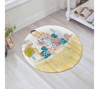 JHAOUNUK Tappeto Bagno Super Assorbente Tappetino per Doccia Microfibra,Asciugatura Rapida Tappetino Doccia per, versa una tazza di tè dal bollitore,60x60cm