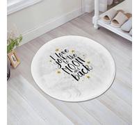 JHAOUNUK Tappeto Bagno Super Assorbente Tappetino per Doccia Microfibra,Asciugatura Rapida Tappetino Doccia per,Ti amo fino alla luna e ritorno - Citazione ispiratrice d'amore vettoriale. Elem,60x60cm