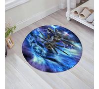 JHAOUNUK Tappeto Bagno Super Assorbente Tappetino per Doccia Microfibra,Asciugatura Rapida Tappetino Doccia per,Astronavi tari futuristiche che entrano in un wormhole per giochi fantasy al,60x60cm