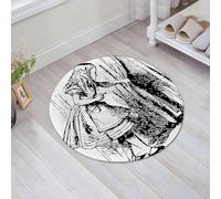 JHAOUNUK Tappeto Bagno Super Assorbente Tappetino per Doccia Microfibra,Asciugatura Rapida Tappetino Doccia per, nel Paese delle Meraviglie. guarda dietro una tenda per rivelare una,60x60cm