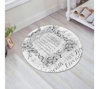 JHAOUNUK Tappeto Bagno Super Assorbente Tappetino per Doccia Microfibra,Asciugatura Rapida Tappetino Doccia per,Cornice gotica o bordo magico con angelo e demoni paradiso e inferno sfondo reli,60x60cm