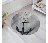 JHAOUNUK Tappeto Bagno Super Assorbente Tappetino per Doccia Microfibra,Asciugatura Rapida Tappetino Doccia per,Il concetto di psicologia del lasciar andare è come un'ancora pesante che si tra,60x60cm