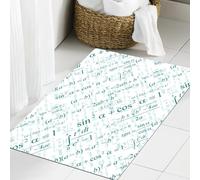 JHAOUNUK Tappeto Bagno Super Assorbente Tappetino per Doccia Microfibra,Asciugatura Rapida Tappetino Doccia per,Aeroplano, Disegni di aerei antichi, Classico datato, Stile vintage, Jet No,50x80cm