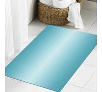 JHAOUNUK Tappeto Bagno Super Assorbente Tappetino per Doccia Microfibra,Asciugatura Rapida Tappetino Doccia per,cielo azzurro aperto in una giornata primaverile ispirato da decorazioni di desi,60x90cm