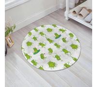 JHAOUNUK Tappeto Bagno Super Assorbente Tappetino per Doccia Microfibra,Asciugatura Rapida Tappetino Doccia per,Modello originale alla moda di altissima qualità senza cuciture con il principe,60x60cm