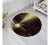JHAOUNUK Tappeto Bagno Super Assorbente Tappetino per Doccia Microfibra,Asciugatura Rapida Tappetino Doccia per,vecchio proiettore cinematografico con fumo sullo sfondo di una stanza buia,60x60cm