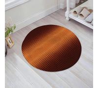 JHAOUNUK Tappeto Bagno Super Assorbente Tappetino per Doccia Microfibra,Asciugatura Rapida Tappetino Doccia per,Decorazione in rame, motivo a griglia con effetto vignetta, quadrati a scacchi,60x60cm