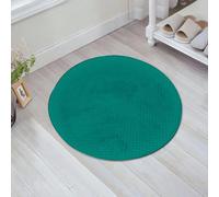 JHAOUNUK Tappeto Bagno Super Assorbente Tappetino per Doccia Microfibra,Asciugatura Rapida Tappetino Doccia per,Vettore isolato del modello di sfondo verde acqua lavorato a maglia,60x60cm