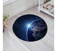JHAOUNUK Tappeto Bagno Super Assorbente Tappetino per Doccia Microfibra,Asciugatura Rapida Tappetino Doccia per,Terra, pianeta dello spazio di notte Astronomia galattica sul tema Etereo Inters,60x60cm