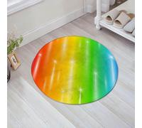 JHAOUNUK Tappeto Bagno Super Assorbente Tappetino per Doccia Microfibra,Asciugatura Rapida Tappetino Doccia per,Bellissime stelle volanti su uno sfondo astratto con arcobaleno colorato. Carta,60x60cm