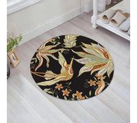 JHAOUNUK Tappeto Bagno Super Assorbente Tappetino per Doccia Microfibra,Asciugatura Rapida Tappetino Doccia per,Fiori fantasy in stile tradizionale ricamo giacobino. Sfondo con motivo senza so,60x60cm