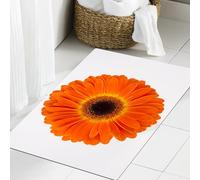 JHAOUNUK Tappeto Bagno Super Assorbente Tappetino per Doccia Microfibra,Asciugatura Rapida Tappetino Doccia per,Cartone animato paesaggio nuvole valle colline erba raggi di sole fiori stampa a,60x90cm