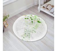 JHAOUNUK Tappeto Bagno Super Assorbente Tappetino per Doccia Microfibra,Asciugatura Rapida Tappetino Doccia per,Decorazione musicale, melodia di canzone primaverile astratta, festa dei fiori r,60x60cm