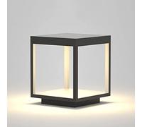 JHBHQKX Lampade per palo per Esterni, IP54 Lanterna per palo per Esterno a LED Impermeabile 3000K Lampione per palo, Apparecchio per Illuminazione a Lanterna per palo per palo Luminoso