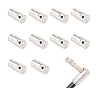 JHCBKFF 10 raccordi a pressione per sistema di raffreddamento ad alta pressione, tappo terminale nebulizzatore, tubo OD da 3/8" (non include ugelli)