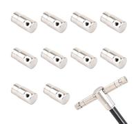 JHCBKFF 10 raccordi a pressione per sistema di raffreddamento ad alta pressione, tappo terminale nebulizzatore, tubo OD da 3/8" (non include ugelli)