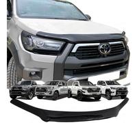 JHCHAN Bonnet Guard per Toyota Hilux 2021-2026, Hilux MK9 Accessori | Protector Guard Wind Stone Bug Deflector Bugshield, -Hilux D-4D Active Icon Invincible Invincible X GR SPORT Accessori