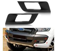 JHCHAN Copertura Fendinebbia per Ford Ranger T7 Wildtrak 2015-2018 Protezione Fendinebbia Pickup Auto Modifica Accessori (Nero opaco)