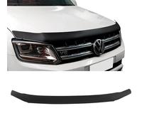 JHCHAN Deflettore per cofano, protezione contro i colpi di pietra per Volkswagen VW Amarok 2009 - 2022 V6, Aventura Trendline Startline Highline Pick-up Accessori Scuro