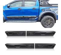 JHCHAN Listelli di protezione laterali Protezione per porte auto Ford Ranger 2012-2022 T6 T7 T8 Wildtrak Raptor XL XLT Tremor Limited Wildtrak X Platinum MK2 MK3 doppia cabina