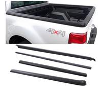 JHCHAN Protezione per portellone posteriore, 4 pezzi, per Ford Ranger 2012-2022, doppia cabina Wildtrak Raptor Limited Tremor Wildtrak X Platinum a 4 porte