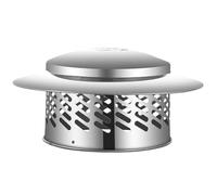 JHDXL Cappello del Camino, Comignolo Antivento, Scarico Fumi Copertura Camino A, Fumaiolo Resistente Al Calore, Tappo Antipioggia per Camino, Cappuccio Antivento(16cm/6.3in)