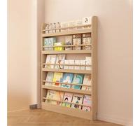JHDXL Libreria a 2/3/4/5/6 Livelli in Legno, Moderna Torre Verticale per Libri, Scaffale Porta Libri Salvaspazio, per Ufficio Domestico, Soggiorno, Camera da Letto, Cucina(70 * 141cm/28 * 55.5in)