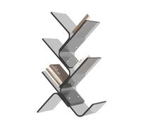 JHDXL Libreria a Forma di Albero, Librerie Salvaspazio Divisorio, Scaffale Portaoggetti Multiuso, per soggiorno, studio, casa, ufficio, camera da letto(Grey,69cm/27in)