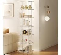 JHDXL Libreria rotante a 360 gradi, Libreria Moderna e Salvaspazio, Scaffale Portaoggetti Multiuso, per soggiorno, studio, casa, ufficio, camera da letto(36 * 36 * 179.5cm/14 * 14 * 70.5in)