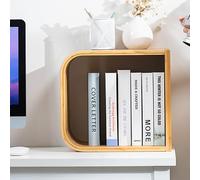 JHDXL Libreria Scaffale a 1/2/3/4 Livelli, Librerie Salvaspazio Divisorio, Scaffale Portaoggetti Multiuso, per soggiorno, studio, casa, ufficio, camera da letto(33cm/13in)