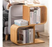 JHDXL Libreria Scaffale a 1/2/3/4 Livelli, Librerie Salvaspazio Divisorio, Scaffale Portaoggetti Multiuso, per soggiorno, studio, casa, ufficio, camera da letto(66cm/26in)
