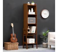 JHDXL Libreria Verticale, Moderna Torre Verticale per Libri, Librerie Salvaspazio Divisorio, Portaoggetti per Camera da Letto, Soggiorno, Bagno, Cucina, Ufficio(Brown,146cm/57.5in)