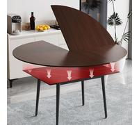 JHDXL Piano del Tavolo Rotondo Pieghevole a 4 Pieghe, Prolunga per Tavolo da Pranzo Rotondo Pieghevole, per Picnic, Matrimonio, Campeggio, Solo Piani del Desktop Senza Gambe(200cm/78.7in)