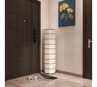 JHDXL Scarpiera Girevole A 360 Gradi, Giostra Rotonda, Autoportante Con Ripiani Aperti, Stoccaggio Di Grande Capacità, Espositore Girevole, Per Armadio E Borsa Da Ingresso(35 * 127cm/13.8 * 50in)
