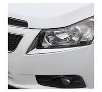 JHETA Auto Palpebra Auto Sopracciglia per Chevrolet per Cruze per Berlina Hatchback 2009 2010 2011 2012 2013 2014 2015 Faro Sopracciglio Sticker ABS Chrome Adesivi