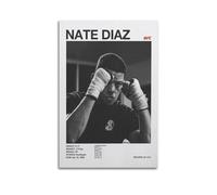 JHFQ Nate DiazWall - Poster su tela con album musicali e film, pittura decorativa per soggiorno e camera da letto, 20 x 30 cm, senza cornice