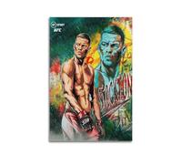 JHFQ Nate DiazWall - Poster su tela con album musicali e film, pittura decorativa per soggiorno e camera da letto, 60 x 90 cm, senza cornice