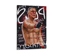 JHFQ Nate DiazWall - Poster su tela con album musicali e film, pittura decorativa per soggiorno e camera da letto, 20 x 30 cm, stile cornice