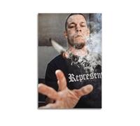 JHFQ Nate DiazWall - Poster su tela con album musicali e film, pittura decorativa per soggiorno e camera da letto, 50 x 75 cm, senza cornice