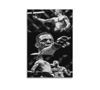 JHFQ Nate DiazWall - Poster su tela con album musicali e film, pittura decorativa per soggiorno e camera da letto, 40 x 60 cm, senza cornice
