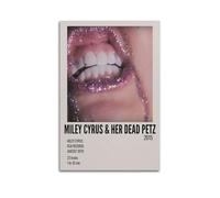 JHFQ Poster su tela di Miley Cyrus, con album musicali e film, pittura decorativa per soggiorno e camera da letto, 30 x 45 cm, senza cornice